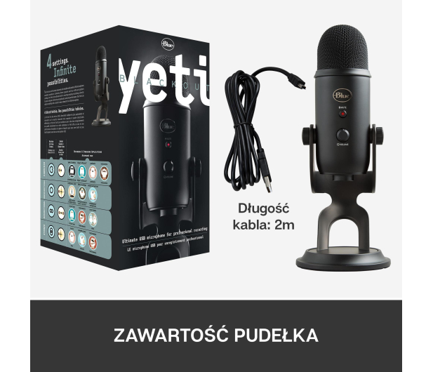 Blue Microphones Yeti Blackout 988-000229 - 652724 - zdjęcie 12